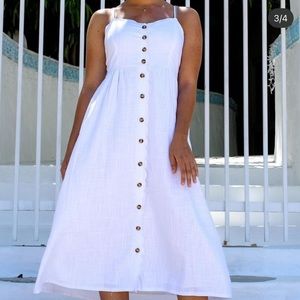 White Dotti dress, from Australia!